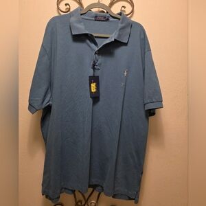 Ralph Lauren Men's Blue Polo Shirt